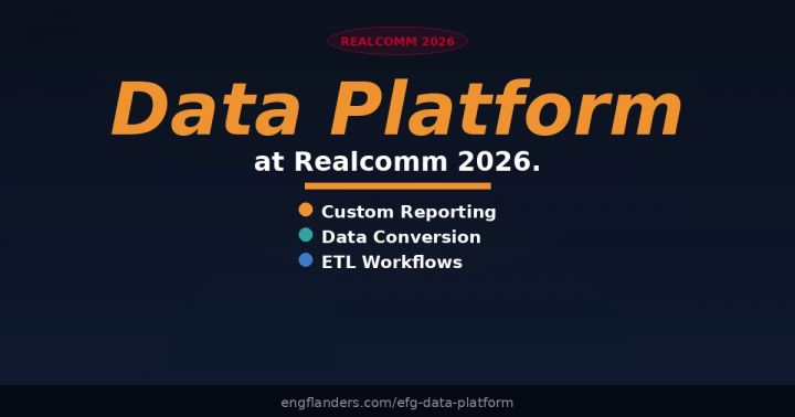 EFG Data Platform at Realcomm 2026